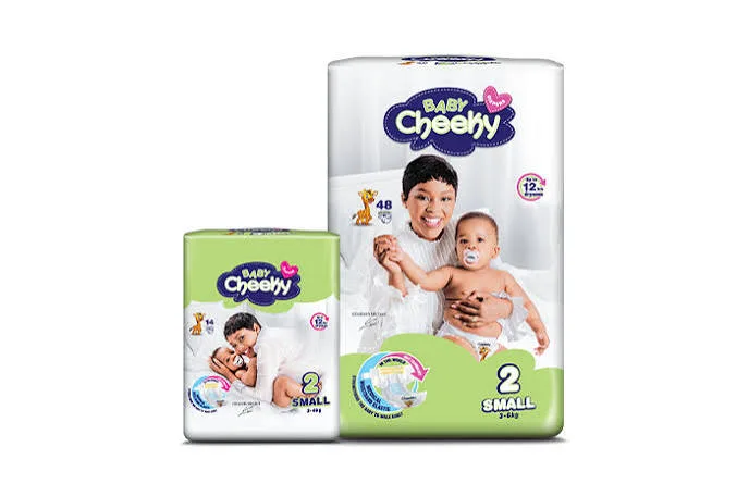 Baby Cheeky 2 small pampers