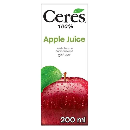 Ceres apple juice ml200