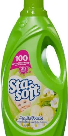 STA SOFT FABRIC SOFTENER 2LTR X 9 Apple Fresh