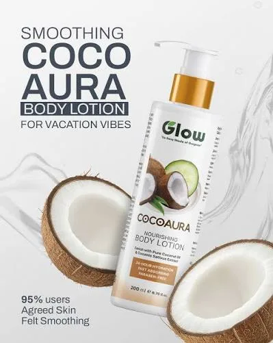 Glow Body Lotion 200ml x 6pc CocoAura