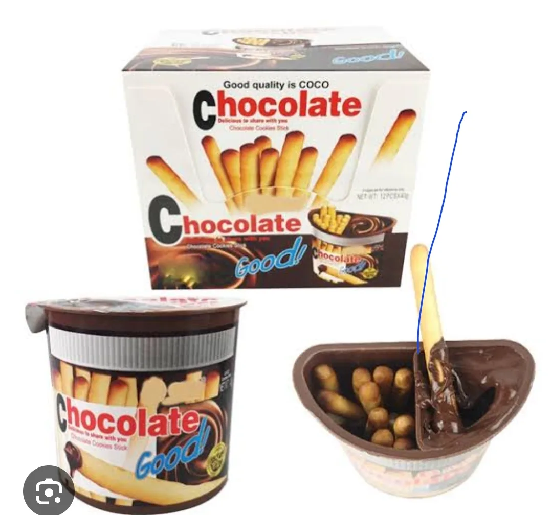 chocolate cookie stick