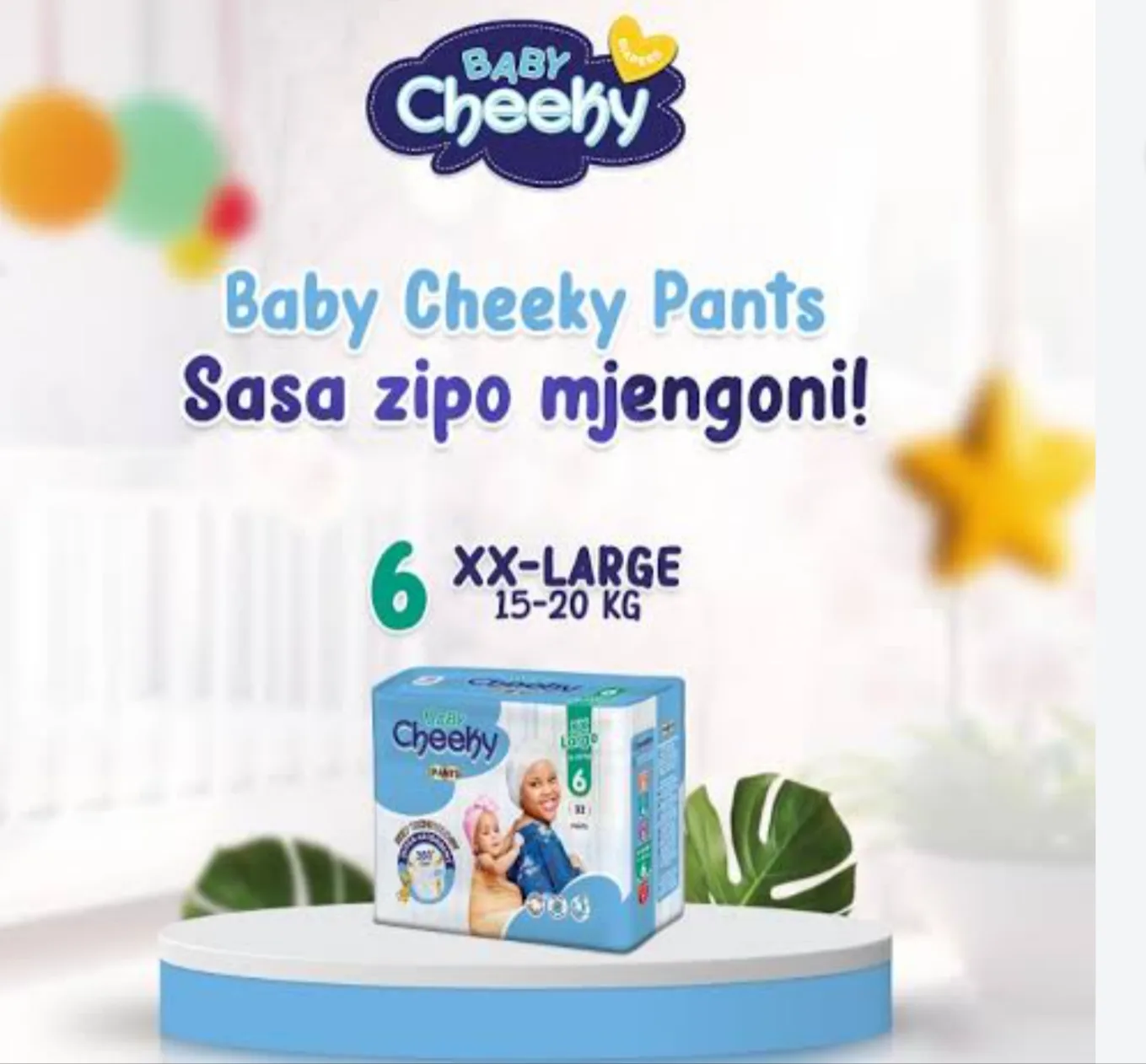 Baby cheeky jumbo Xx large