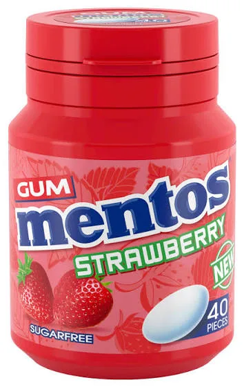 mentos strawberry