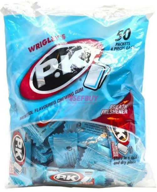 Pk blue packet