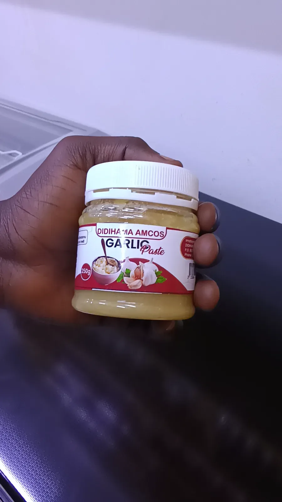 Didihama amcos garlic paste rojo
