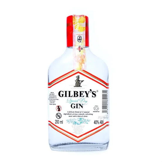 Gilbeys special dry Gin 200mls