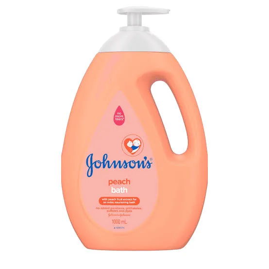 Johnson Baby Wash  Peach 1ltr
