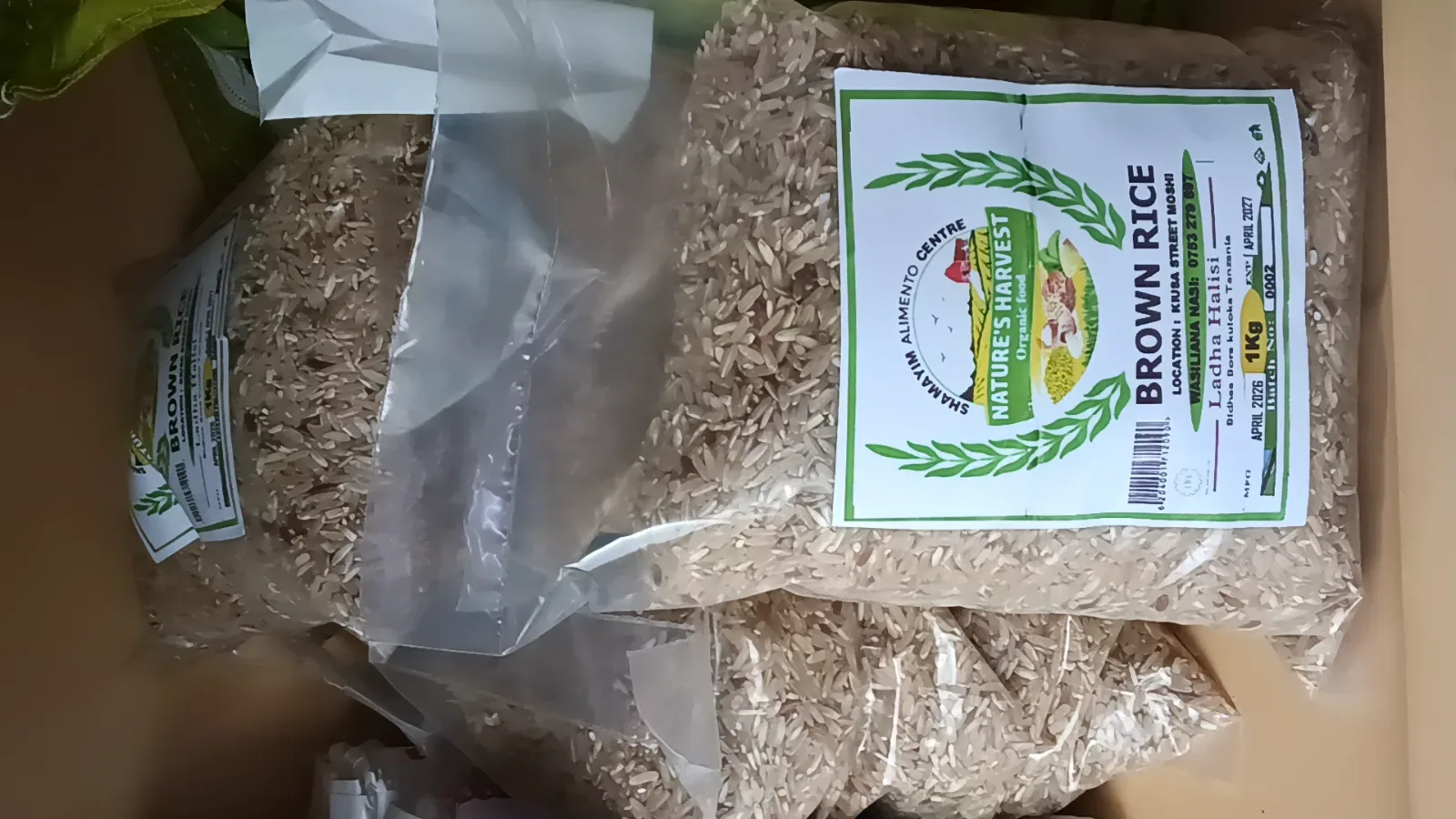 Brown rice  1kg 2