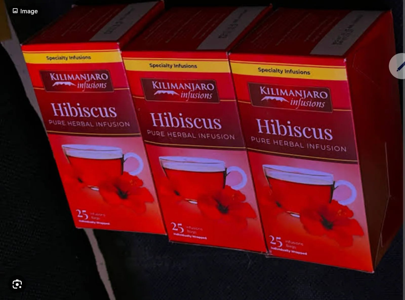 Hbiscus tea bags