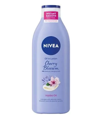Nivea oil in lotion 400ml cherry blossom & rich