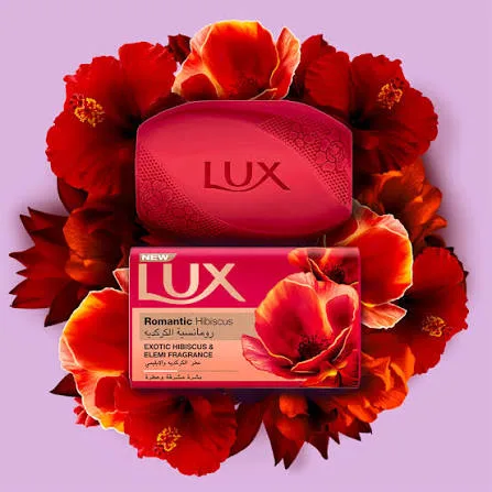 Lux Bar Soap Romantic Hibiscus