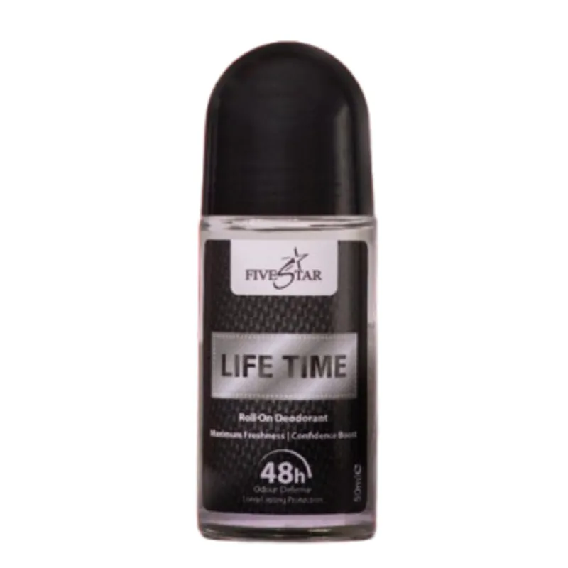 Five Star Roll On 50ml x6pc Life time men black