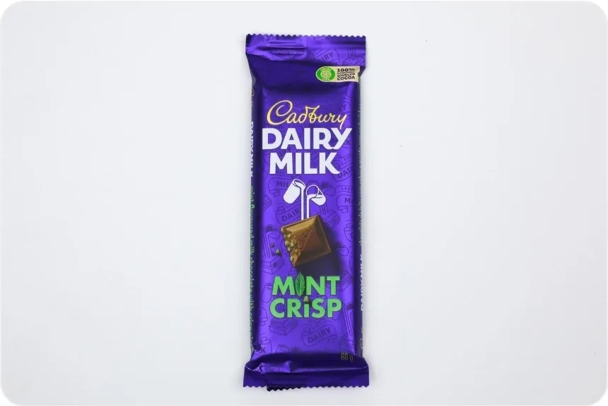 Cadbury Dairy Milk 80g x 12 Mint Crisp SA