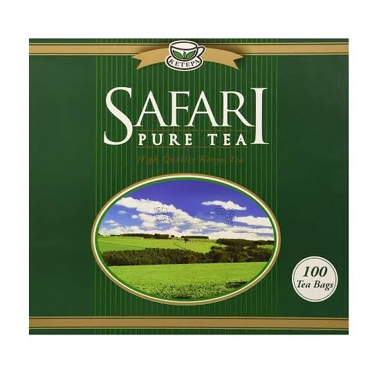 SAFARI TEA BAGS 2GM x100BAGSx10Box