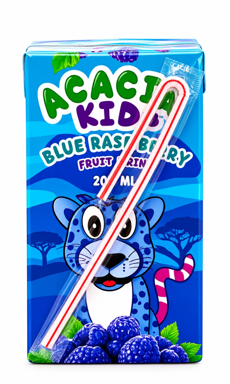 Acacia Kids Drink Box 250ml x 24 Blue Raspberry
