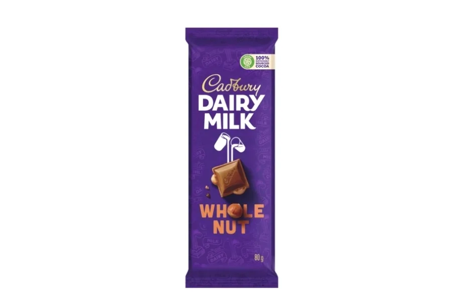 Cadbury Dairy Milk 80g x 12 Wholenut