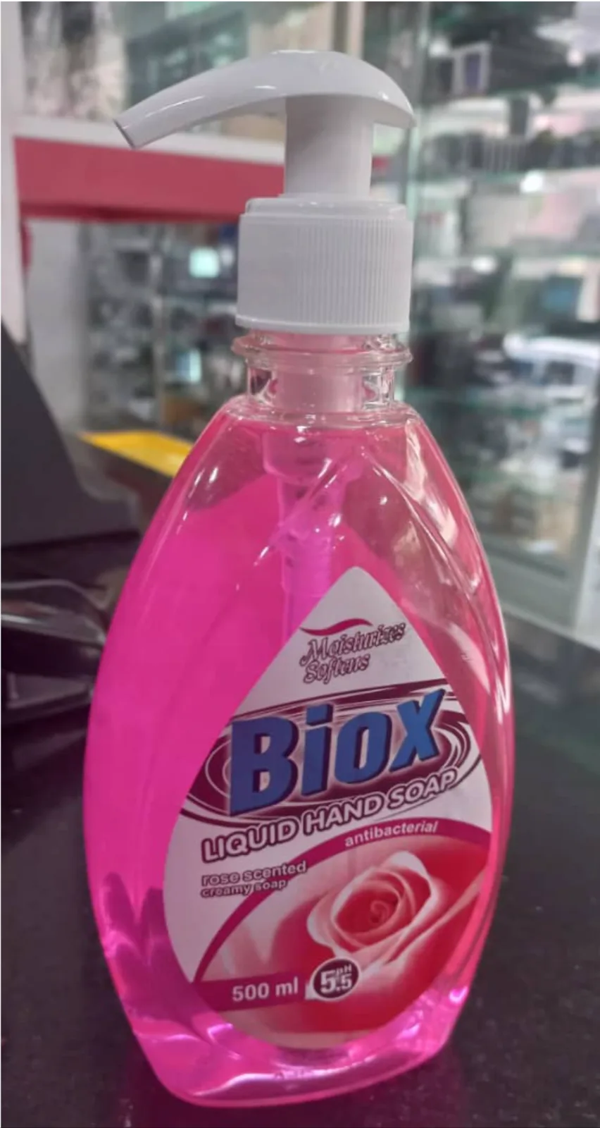 Biox hand wash rose