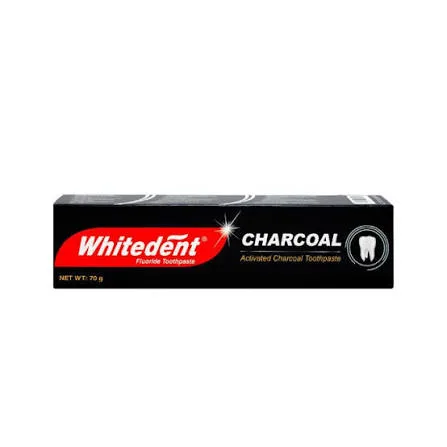Whitedent 70gm x12pc Charcoal