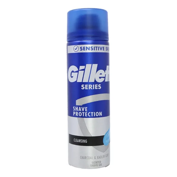 Gillette Shaving Gel 200ml x 6 Cleansing