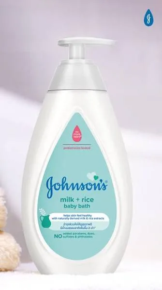 Johnson Baby Wash milk rice